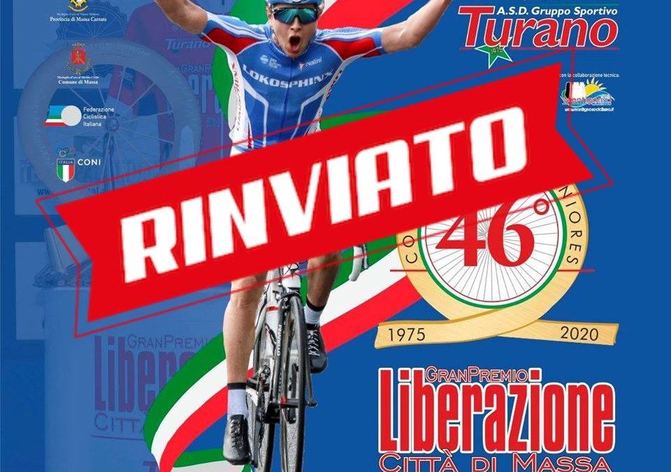 GP Liberazione Città di Massa Rinviato!