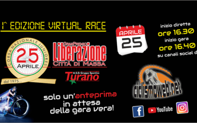 GP Liberazione Città di Massa 1^ edizione della Virtual Race!